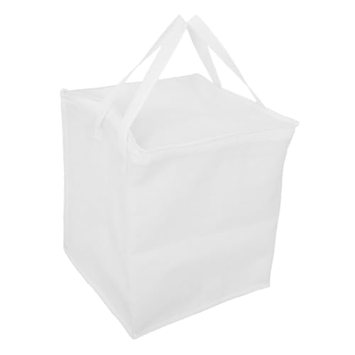 PRETYZOOM Insulated Cake Carrying Bag Thermal Food Carrier with Zipper Grocery Tote for Outdoor Events Picnics Bbq and