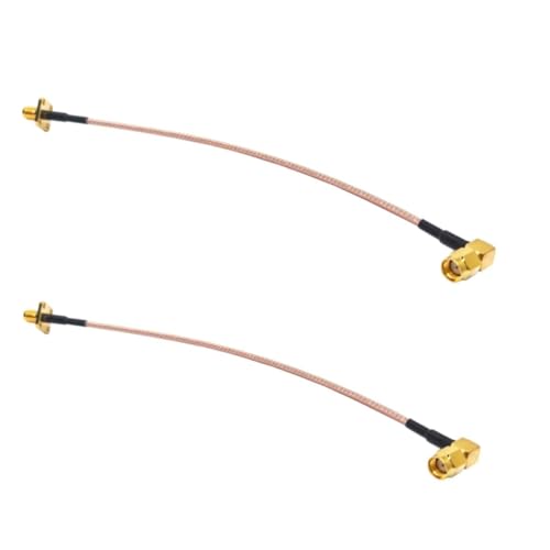 Câble de raccordement RG316 pour espace restreint RP-SMA mâle femelle 2x