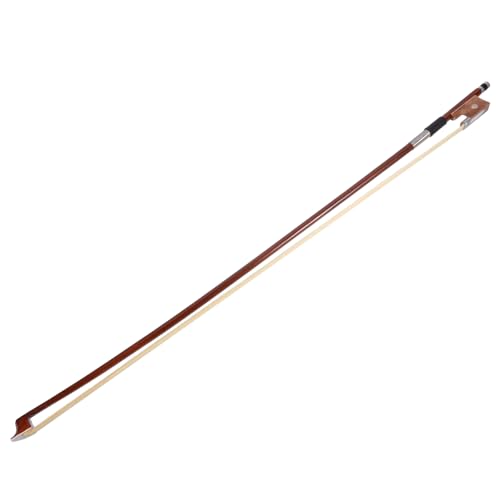 BESPORTBLE Violin Bow Red Sandalwood Durable Musical Instrument Bow for Practice for Young Students Balanced Weight Distribution Comfortable and Easy to Use