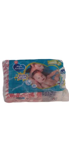 Pañales de Agua, Pañales Impermeables de Verano para tu Bebé, Pañales Desechables para Mar y Piscina, Talla S, 7 a 12 Kg