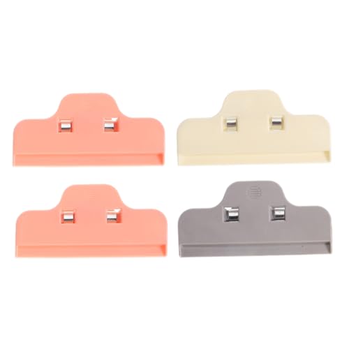 VILLCASE 4pcs Reusable Painting Clips Sealing Clamps for Snack Bags Chip Bags and Art Projects Versatile Compatibility for Efficient Crafting