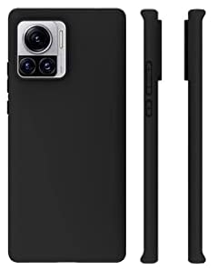 ShopByShop for Motorola Edge 30 Ultra Back Cover Ultra Thin Series with Soft TPU Matte Finish Case Cover for Motorola Edge 30 Ultra - Black (B0BJ98M5QD) Amazon Price History, Amazon Price Tracker
