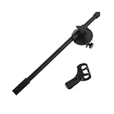 Abaodam 調節可能な マイクスタンド デスク用 フロアスタンド マイクホルダー付き クリップ式 レコーディング 放送 ストリーミング対応