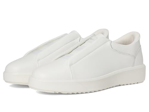 Marc Joseph New York Mens Allen Street Sneakers (Hands Free Technology) White Napa Leather 9.5 Medium