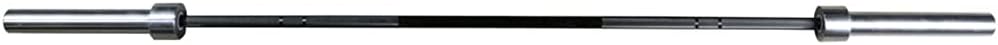 PRx Performance Women's Olympic Prime Bar, Black Zinc Barbell Shaft Coating, 15kg Weight, 25mm Shaft Diameter with Dual Knurl Marks