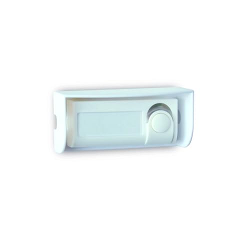 Avidsen Bouton de Sonnette Filaire, Bouton d'Appel Rétroéclairé, Porte-Étiquette Lumineux,...