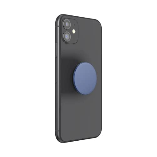 Image of PopSockets Phone Grip with Expanding Kickstand, Solid PopGrip - Indigo Blue