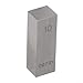 HanOaki Single Block Gauge for Precision Measurement Rust-Resistant Stable Accurate Range 1/5/10mm Hardness HRC-63 Thickness 9mm Width 35mm Industrial Laboratory Engineering(10mm)
