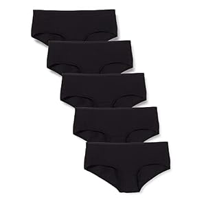 Iris & Lilly Damen Hipster Unterhosen, 5er-Pack