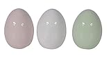 osterdeko aus keramik kaufen OSTER-DEKO: Bringen Sie Oster-Stimmung in Ihr Zuhause mit dem 3Set Ostereier. Ideal als Oster-Dekoration und Frühlings-Deko für Ihr Zuhause geeignet, zum Beispiel im Rahmen einer Tischdeko im Wohnzimmer oder Schlafzimmer.