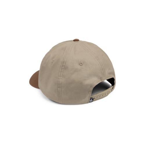 Image of Volcom Men's Snapback Hat - 6-Panel Twill Flat Brim Cap Adjustable Snap Closure