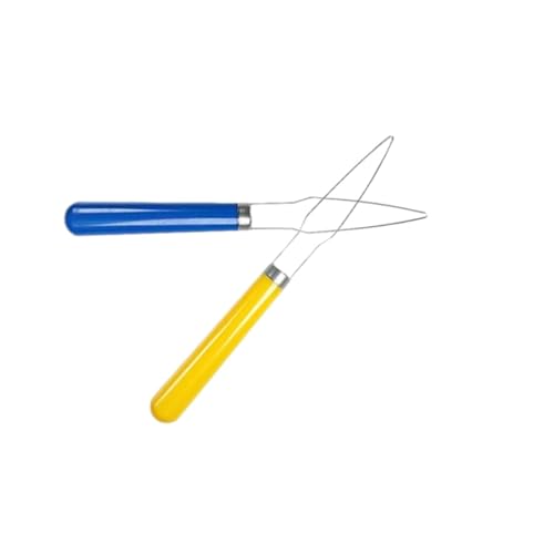 2 Pcs Button Hooks for Seniors, One-Hand Dressing Aid Tools with Comfort Grip Handle, Button Assist Devices...