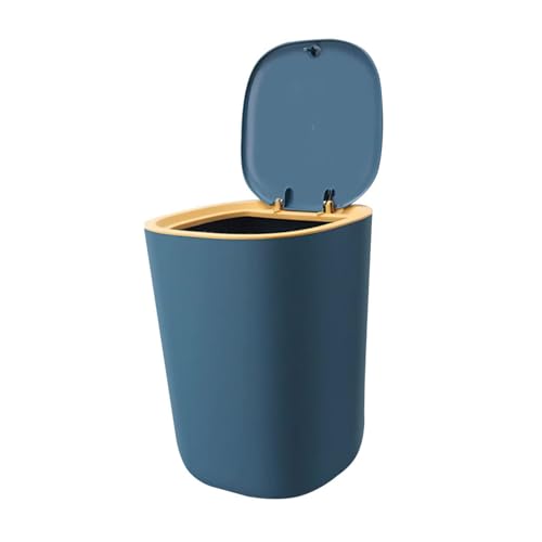 Caneca de basura con tapa abatible miniatura 1