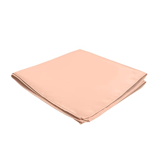 Image of Jacob Alexander Men's Pocket Square Solid Color Handkerchief