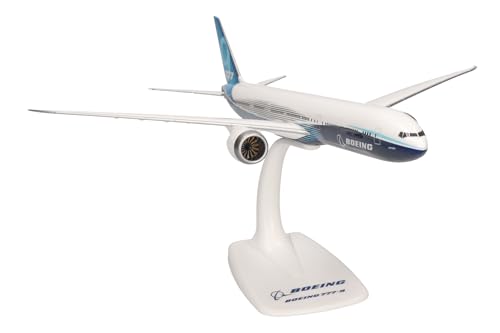 herpa 612630 – Boeing 777-9, N779XW Passagierflugzeug, Flugzeug Modell, Flieger, Miniaturmodelle, Kleinmodell, Sammlerstück, Detailgetreu, Kunststoff, Mehrfarbig - Maßstab 1:250