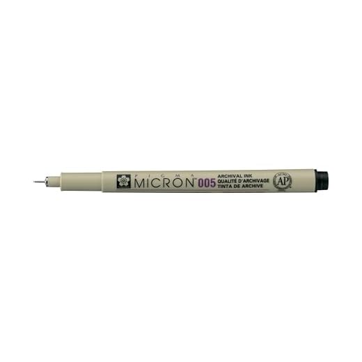 Pigma MICRON Fineliner, schwarz, 0.2mm (Nr.005)
