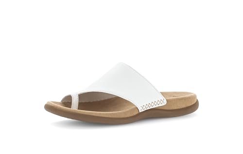 Gabor Shoes Gabor Jollys, Mules Mujer, Blanco (Weiss 21), 39 EU