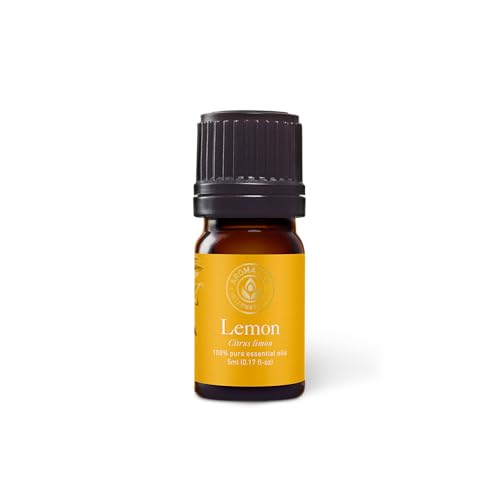 Aceite esencial premium orgánico de limón 5ml miniatura 1