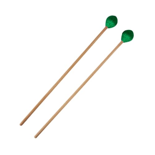 BESPORTBLE Practical Xylophone Sticks 2 Pcs Marimba Hammers Maple Handles for Marimba Instrument