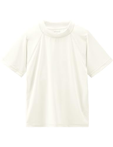 Image of Boy's UPF 50 Rash Guard Swim Shirts Short Sleeve Sun Protection SPF Fishing Surfing Water Beach Shirts Quick Dry
