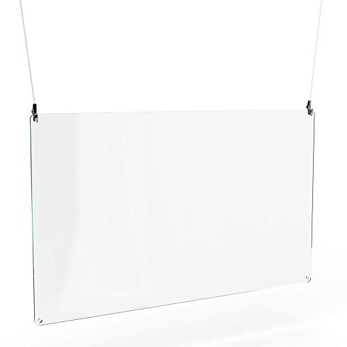 Spuckwand Thekenaufsatz Acrylglas transparent Spuckwand Thekenaufsatz Acrylglas transparent