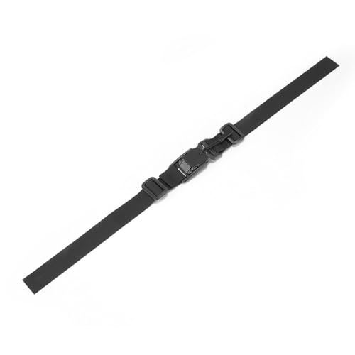 BildeeMait Correa de esternón ajustable para mochilas, arnés de pecho de nailon con hebilla ABS, 32 x 3,3 cm, color negro (1 unidad)