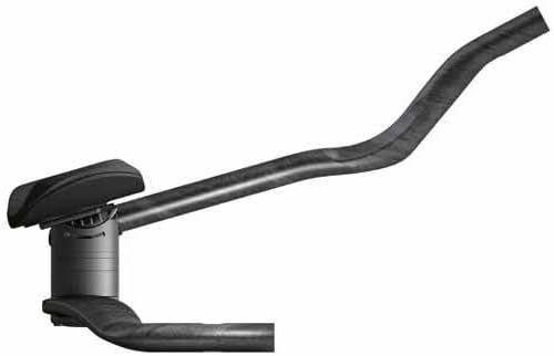 بل اړخ view of Vision TriMax Carbon Si013 Aero Handlebar extensions