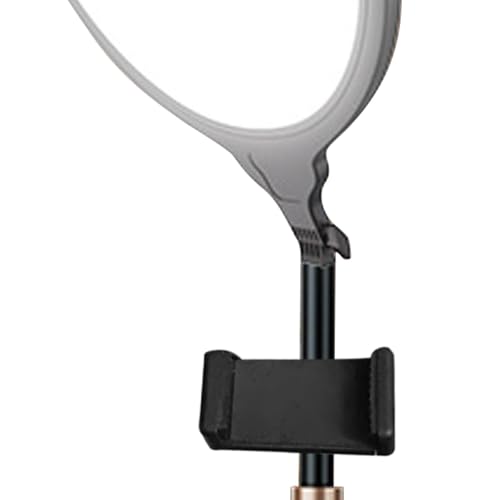 de luz de Escritorio, Pantalla Completa Regulable con Soporte para teléfono, Soporte de de Luces LED para Selfie, reunión en, videoconferencia, Podcast, vlog, Maquillaje, Oficina en - imagen 7