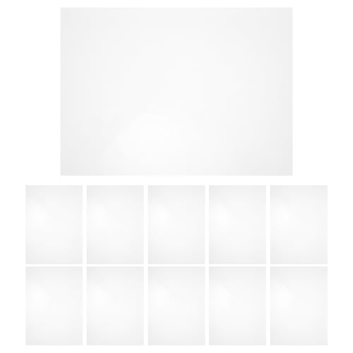 HOMSFOU 100枚 シート入り透明熱圧着フィルム 高透明プラスチック保護シート 耐破れ 耐シワ性付き書類 写真用ラミネートシート 多用途カード 写真