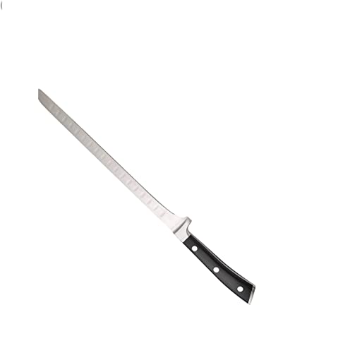 MasterPRO FOODIES COLLECTION - Schinkenmesser 25,4CM Edelstahl - ABS-Griff - Lange flexible Klinge - Ideal für Schinken und große Fleischstücke - Leicht zu reinigen