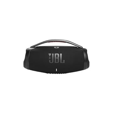 JBL, Caixa de Som, Boombox 3 Wi-Fi, Bluetooth, À Prova D'água e Poeira - Preto