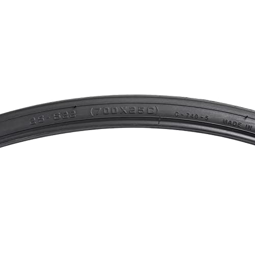 2 Pack 700C Road Bike Tires 700 X 25C (25-622) Compatible With 700X25C Bike Tires -Black #TOP4
