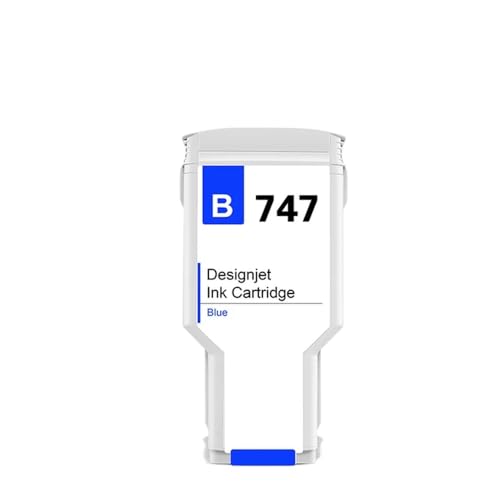 Cartouche d'encre 746 HP-747-B-300ML compatible avec imprimantes de grand format DesignJet Z6 Z9+