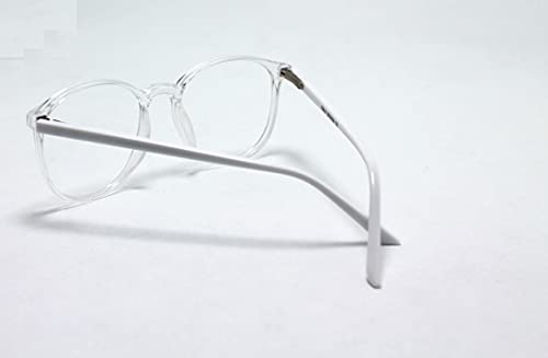 Óculos Armação Feminino Gatinho Com Lentes Sem Grau Aa-6608 Cor: Transparente