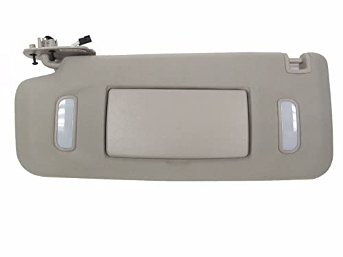 OEM NEW Interior Driver Side Sun Visor Shade Gray 07-14 Chevrolet GMC 22850306