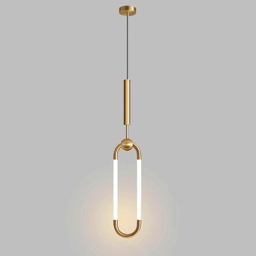 Luminaire suspendu en métal et acrylique premium pour salle à manger contemporaine