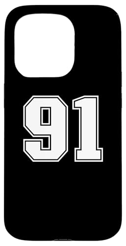 91 Number Ninety-One `[ X|[c OtBbN \`[̃}b`O X}zP[X iPhone 15 Pro p