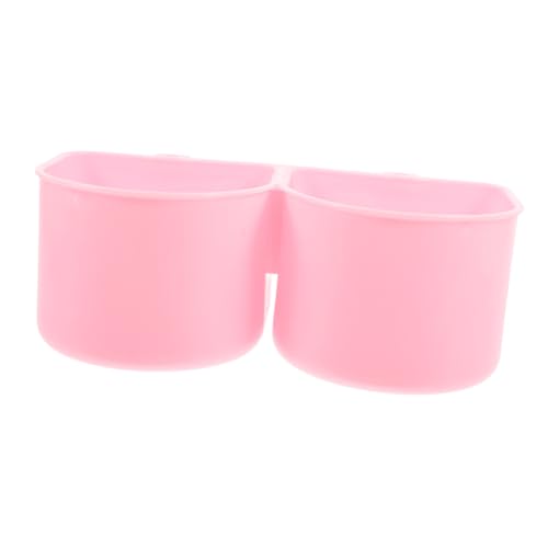 Balacoo Hanging Pet Feeding Bowl with Height Space Saving Rabbits Parakeets and Small Animals Durable Material Spill Feature for Mess Feeding