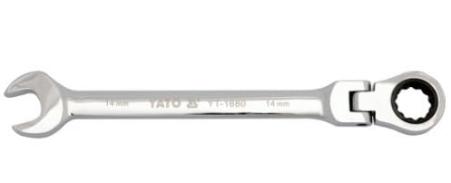 Yato, Modèle YT-1690, Clé à Cliquet Flexible, Clé Mixte De 24mm, De