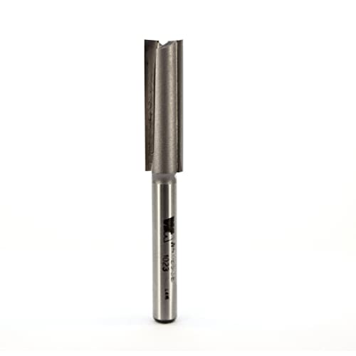 Whiteside Router Bits 1023 Straight Bit with 3/8-Inch Cutting Diameter and 1-1/4-Inch Cutting Length