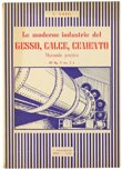 lavagnolo libri  LE MODERNE INDUSTRIE DEL GESSO CALCE CEMENTO Manuale pratico