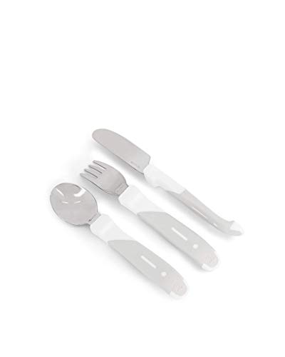 Twistshake Jogo Talher Soft Inox Alim 12+M Branco Twistshake Branco