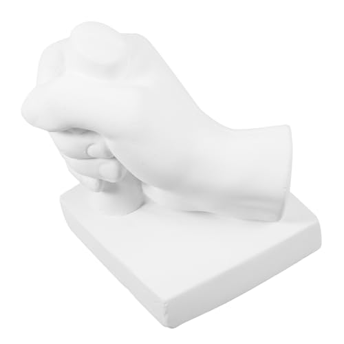 ARTIBETTER Plaster Hands and Feet Gypsum Sketch Hand Sculpture Sketch Practice Model Drawing Sculpture Sketch Model Drawing Model Drawing Figure Molding Sketch Sculpture Kit Sketch Mold White