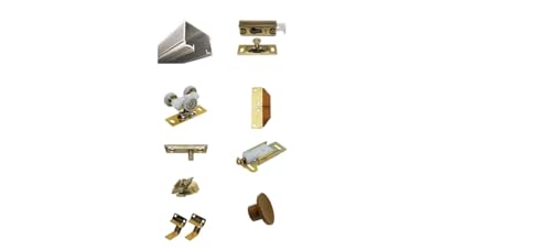 CRL 100FD484 48" Bi-Fold Hardware 4 Door Set miniatura 1