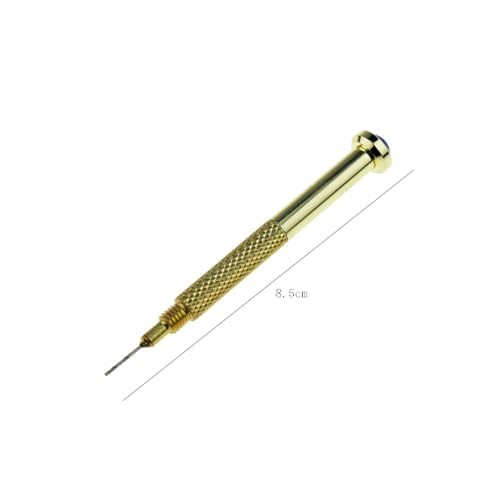 Herramienta de perforación para uñas 2 piezas color dorado miniatura 2