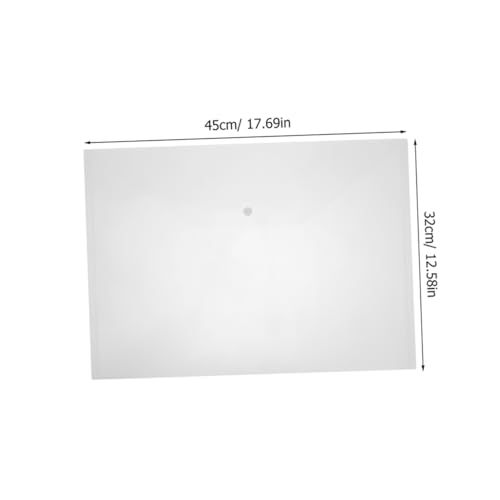 Pochettes transparentes A3 en plastique PP UKCOCO pour documents lot de 20