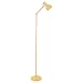 Produktbild Bel Air Home - Stehleuchte Wohnzimmer TEACHER Serie 1x E-27 aus Metall und Holz, elegante Beleuchtung für jeden Raum, zeitloses Design (GLÜHBIRNE NICHT INBEGRIFFEN) (GELBE)