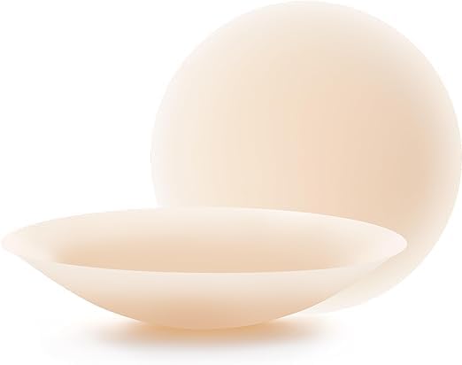 Sponsored Ad – Nipple Covers for Women – No Show Silicone Pasties, Sticky Adhesive & Reusable, Strapless Invisible Bra with Travel Box