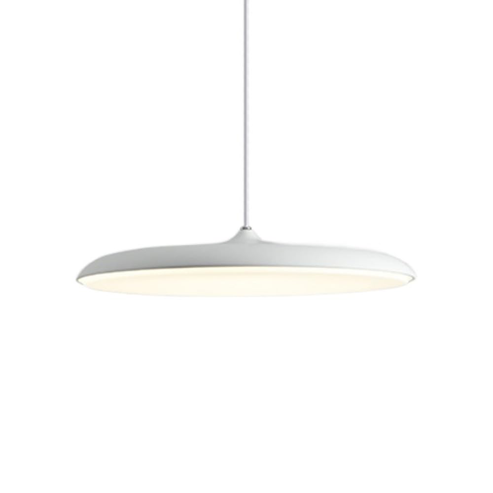 KXEcoLife LED Dimmable Ceiling Light 6000K/4000K/3000K, Creative Simple Style Metal Chandelier, Painted Pendant for Clothing Store, Modern Hanging Lamp
