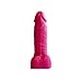 Willy soap. Magenta dark pink. 3.3 oz. 100% Handmade. Scent: Amber. Packed in clear box with soap saver scrub pouch. For sensitive and dry skin.